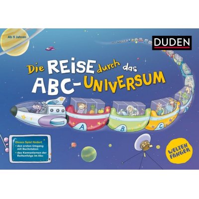 Die Reise durch das ABC-Universum (Kinderspiel).