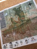 Handkarte/Landkarte - Land Salzburg