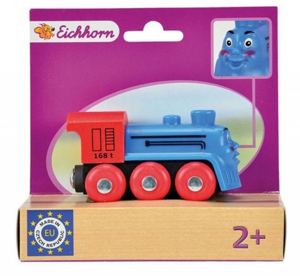 Lokomotive mit Gesicht – Eichhorn Bahn