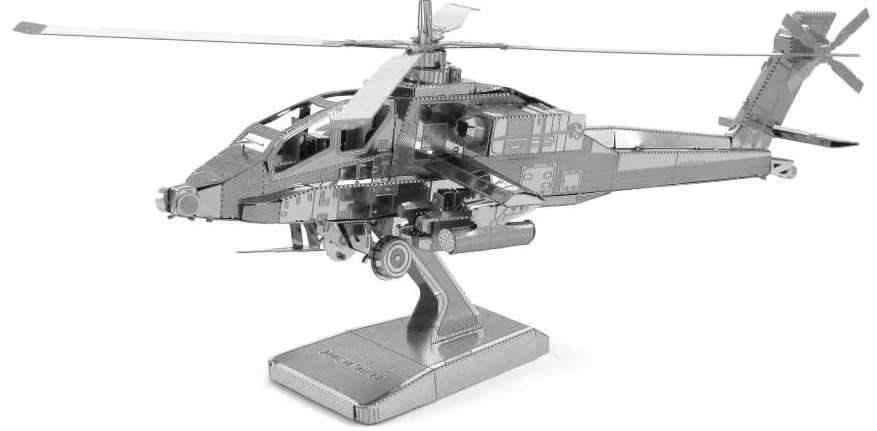 AH-64 Apache-Hubschrauber   -  Metal Earth