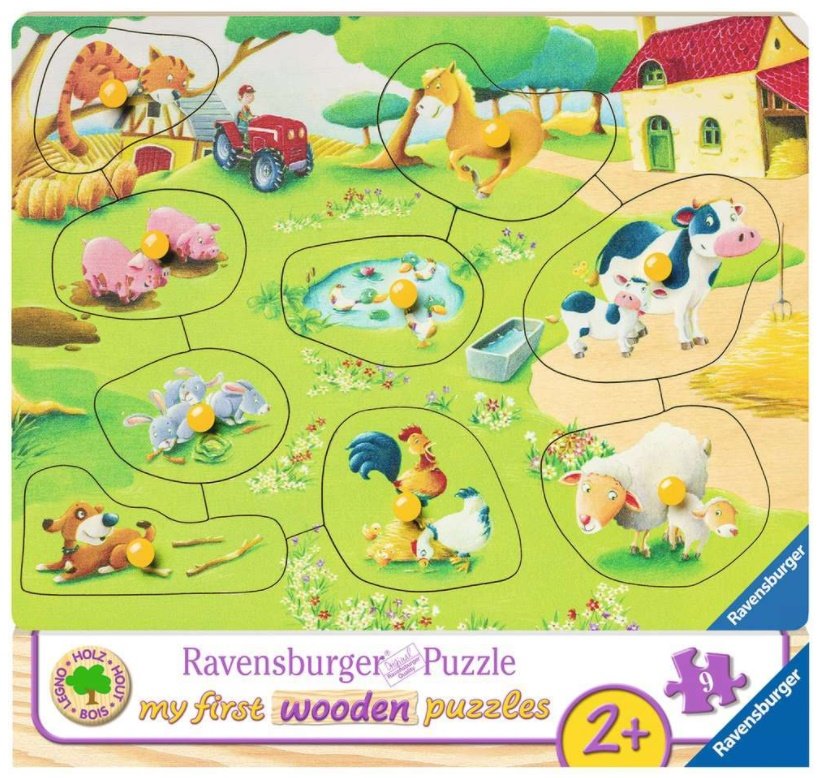Kleiner Bauernhof  - Ravensburger Holz-Puzzles