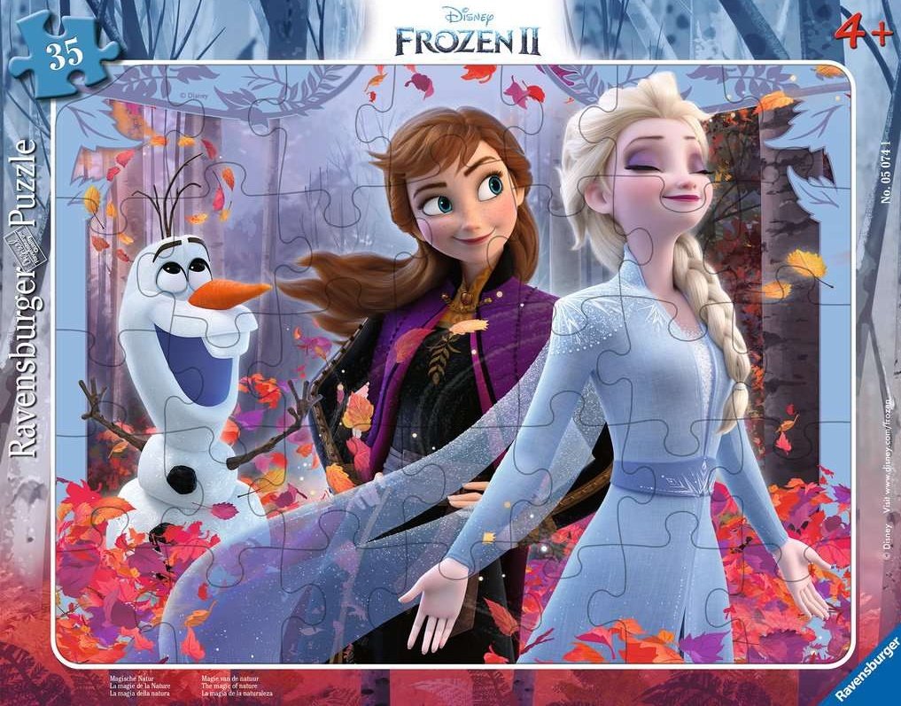 Disney Frozen 2 - Magische Natur  - Ravensburger Rahmenpuzzle