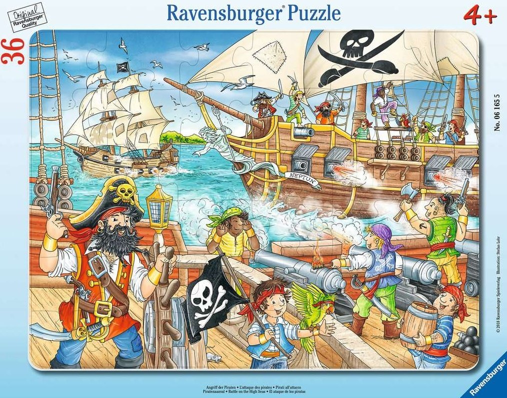 Angriff der Piraten   - Ravensburger Rahmenpuzzle