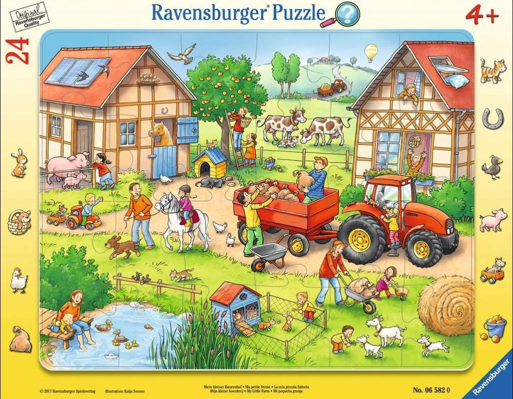 Mein kleiner Bauernhof   - Ravensburger Rahmenpuzzle