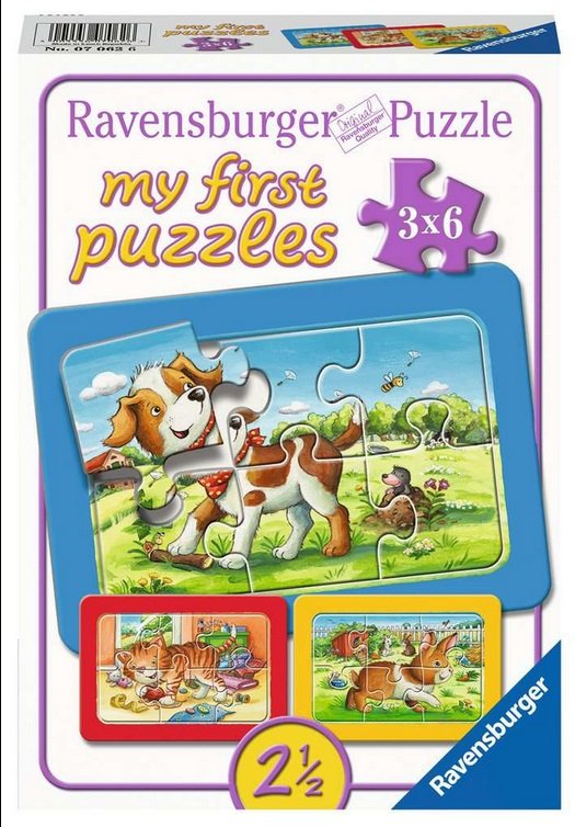 Meine Tierfreunde - Ravensburger My first puzzles