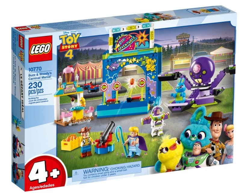 Lego Toy Story 4+ Buzz & Woodys Jahrmarktspaß