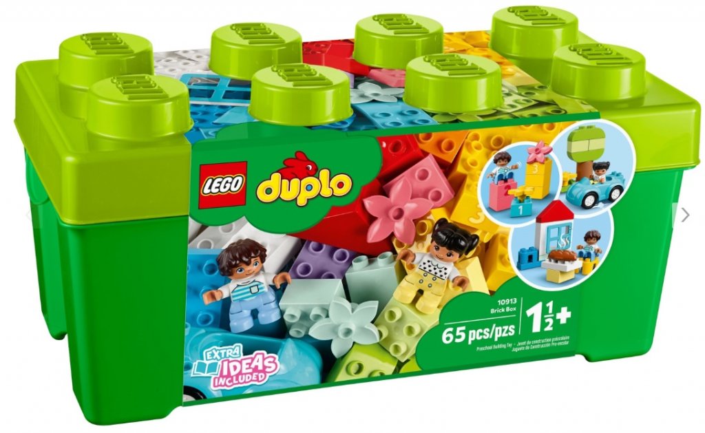 Lego Duplo Steinebox mit 65 Teilen