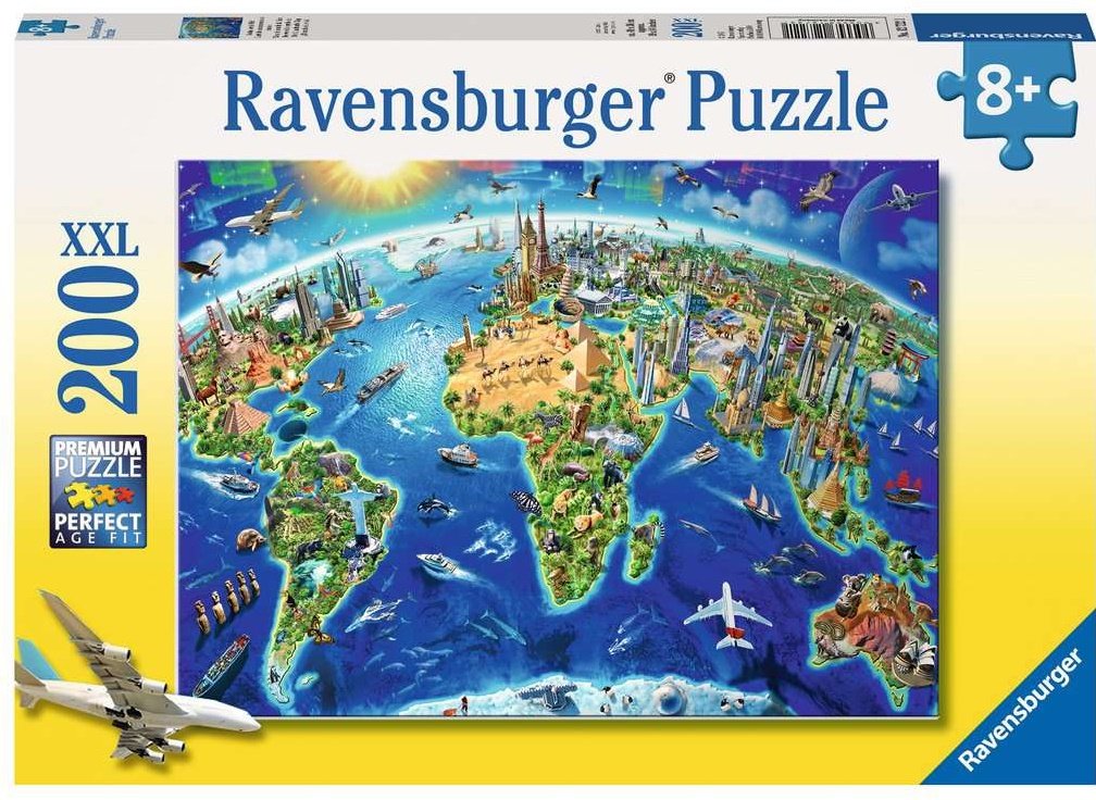 Große weite Welt   - Ravensburger Kinderpuzzle 200 Teile XXL