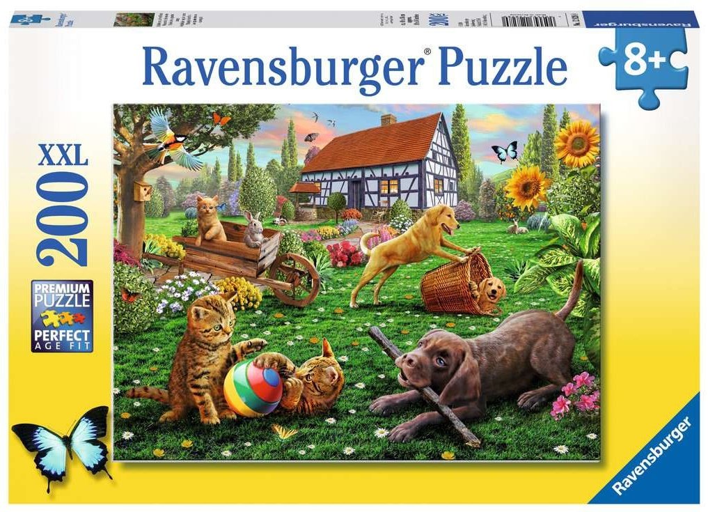 Entdecker auf vier Pfoten   - Ravensburger Kinderpuzzle 200 Teile XXL