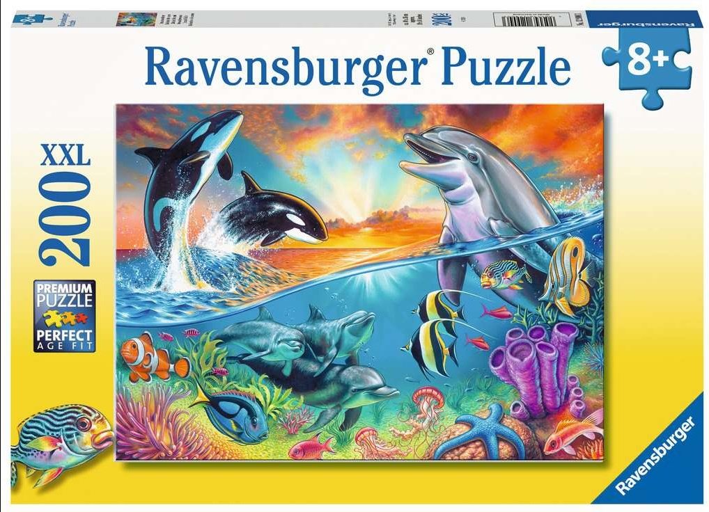 Ozeanbewohner   - Ravensburger Kinderpuzzle 200 Teile XXL