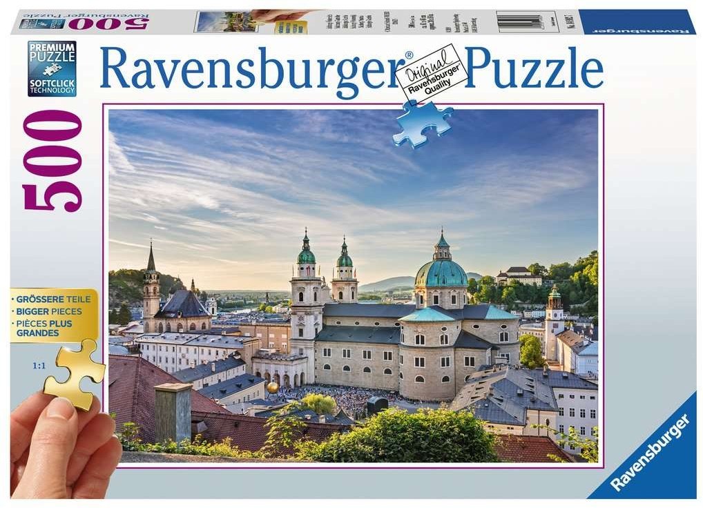 Salzburg Österreich Gold Ed.   - Ravensburger Puzzle 500 Teile