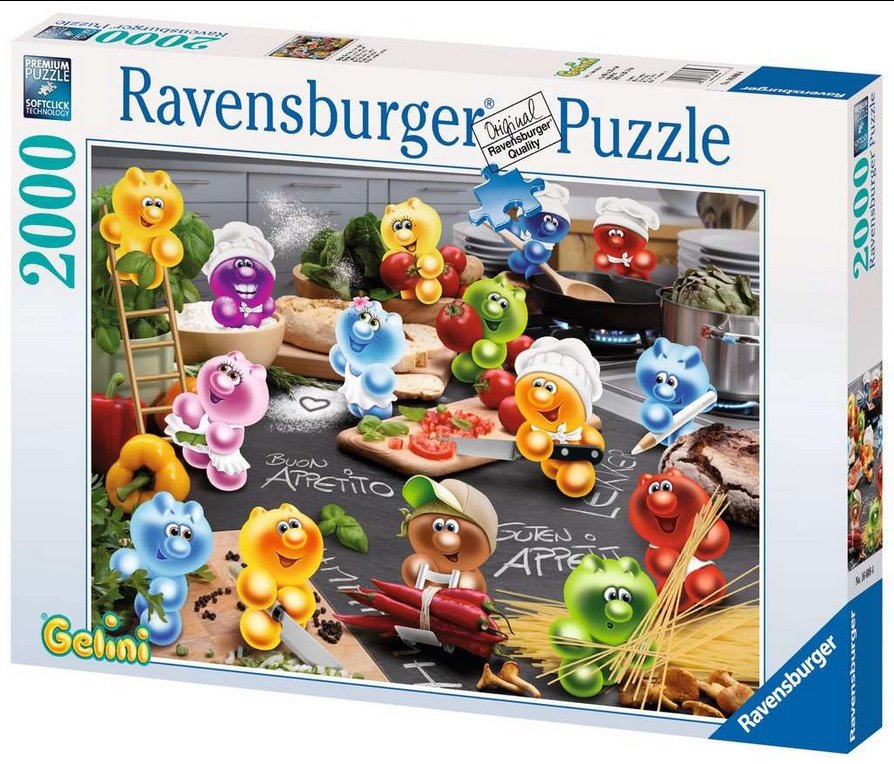 Gelini Küche Kochen Leidenschaft  - Ravensburger Puzzle 2000 Teile