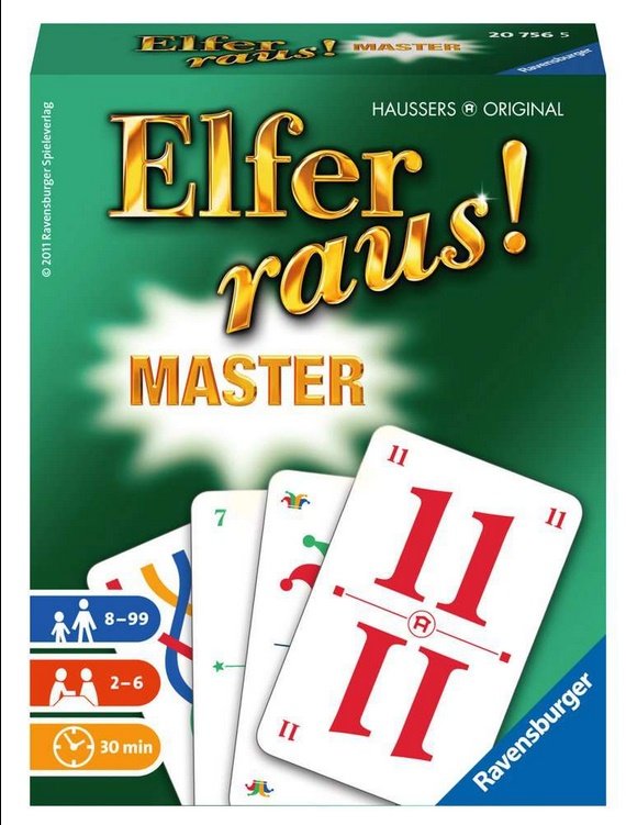 Elfer Raus  Master - Ravensburger Kartenspiele