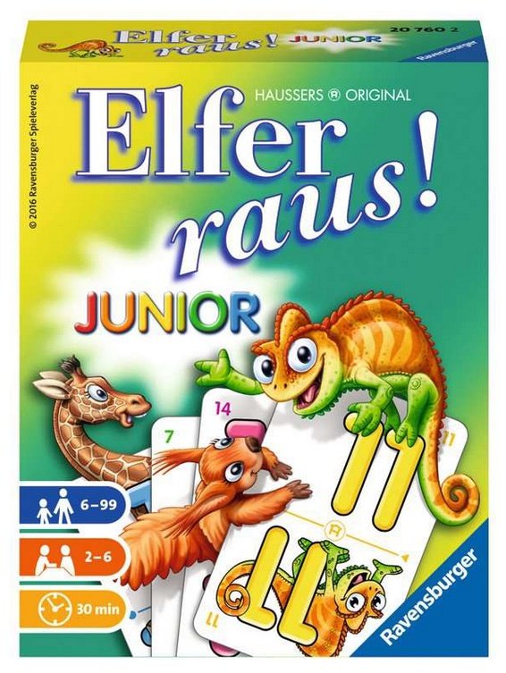 Elfer Raus Junior  - Ravensburger Kartenspiele