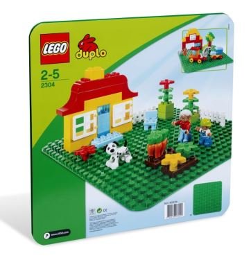 Lego Duplo  Bauplatte grün