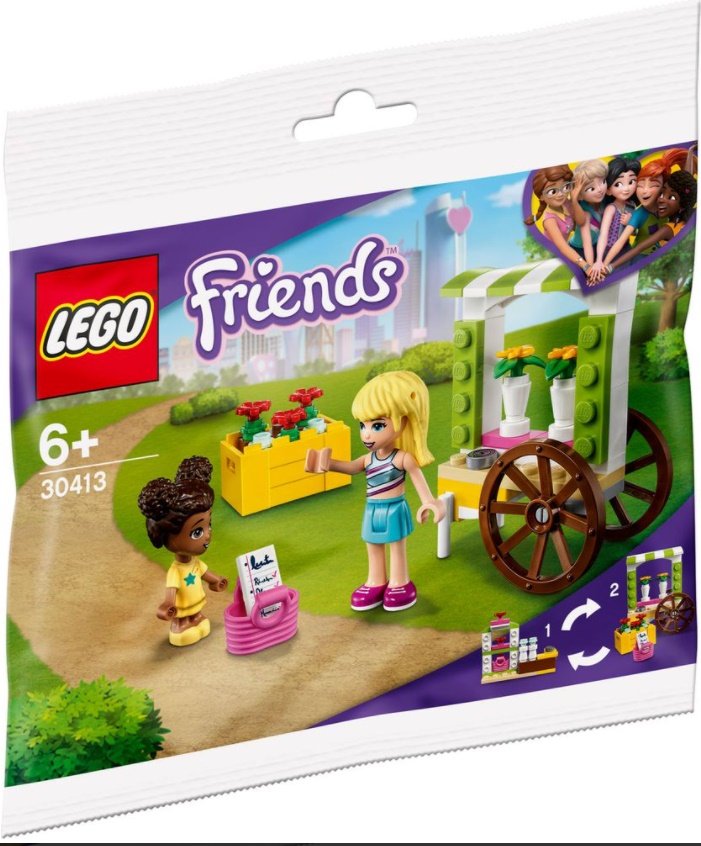 Lego Friends Polybag Blumenwagen