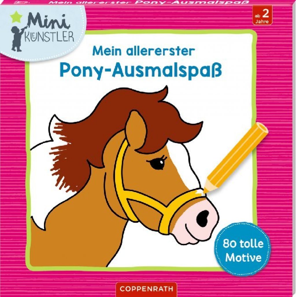 Malbuch - Mein allererster Pony-Ausmalspaß