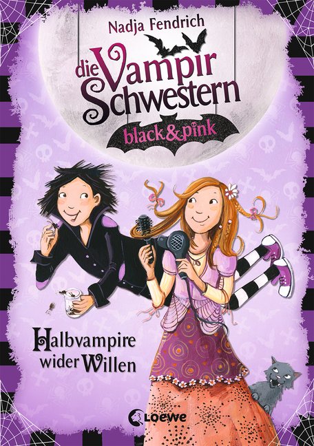 Die Vampirschwestern black & pink 01 - Halbvampire wider Willen