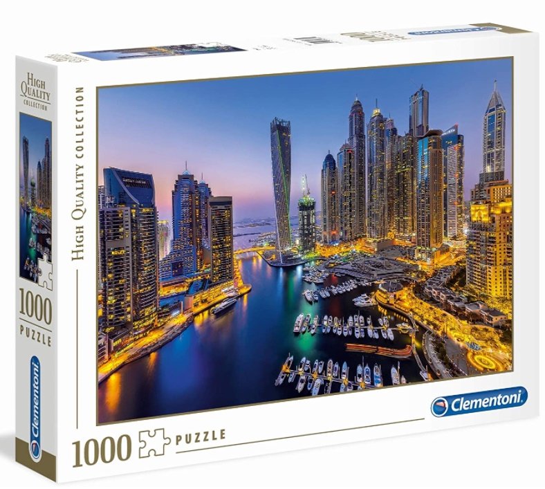 Dubai   - Clementoni  Puzzle 1000 Teile