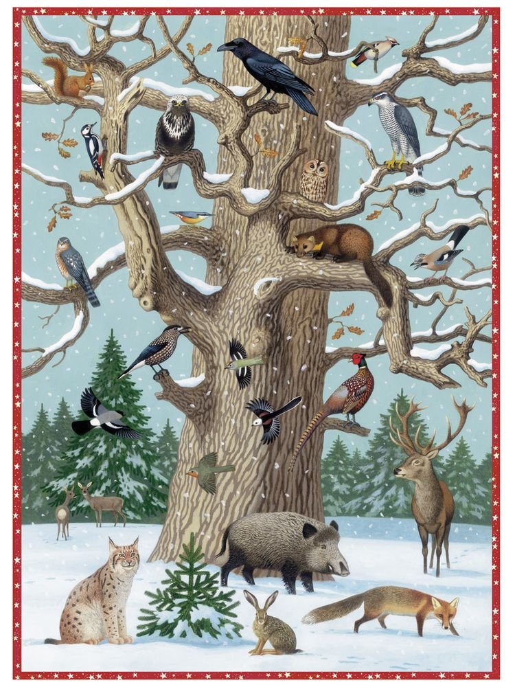 Adventskalender "Tiere im Winter"