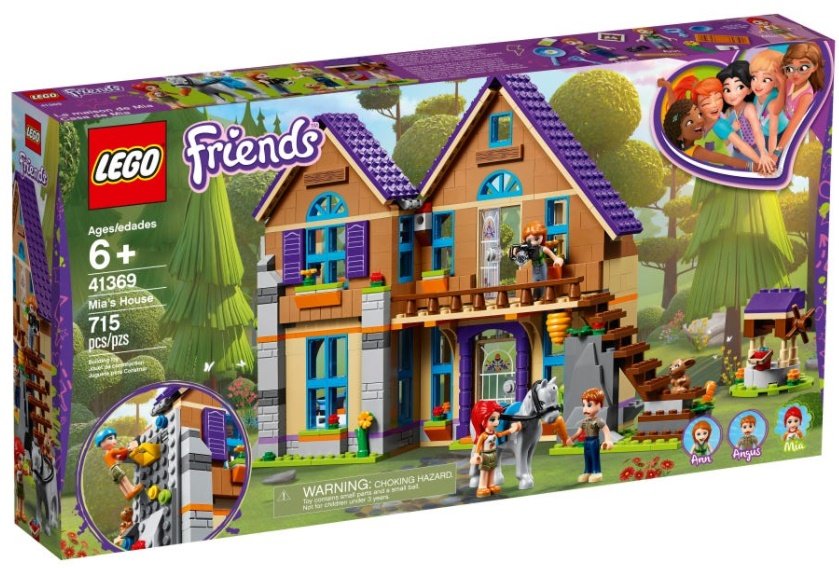 Lego Friends Mias Haus mit Pferd
