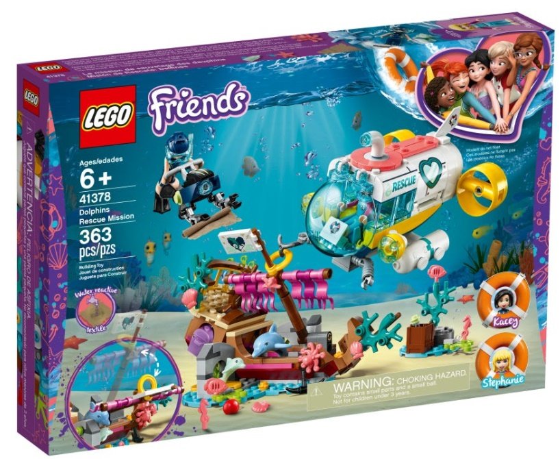 Lego Friends Rettungs-U-Boot für Delfine
