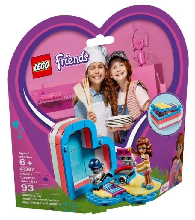 Lego Friends Olivias sommerliche Herzbox