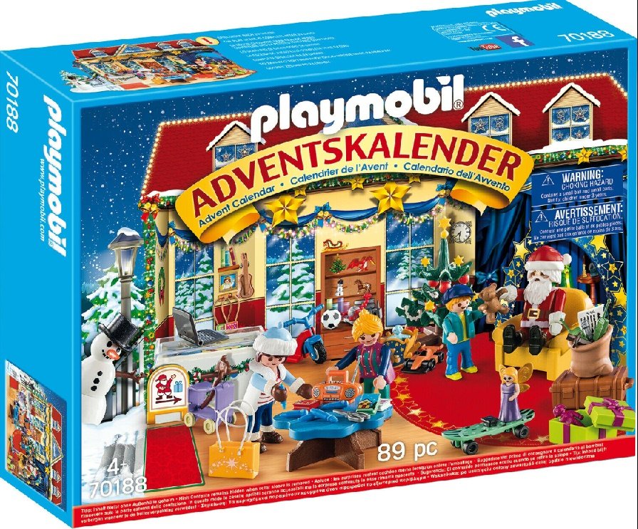 Adventkalender Weihnachten im Spielwarengeschäft  - Playmobil