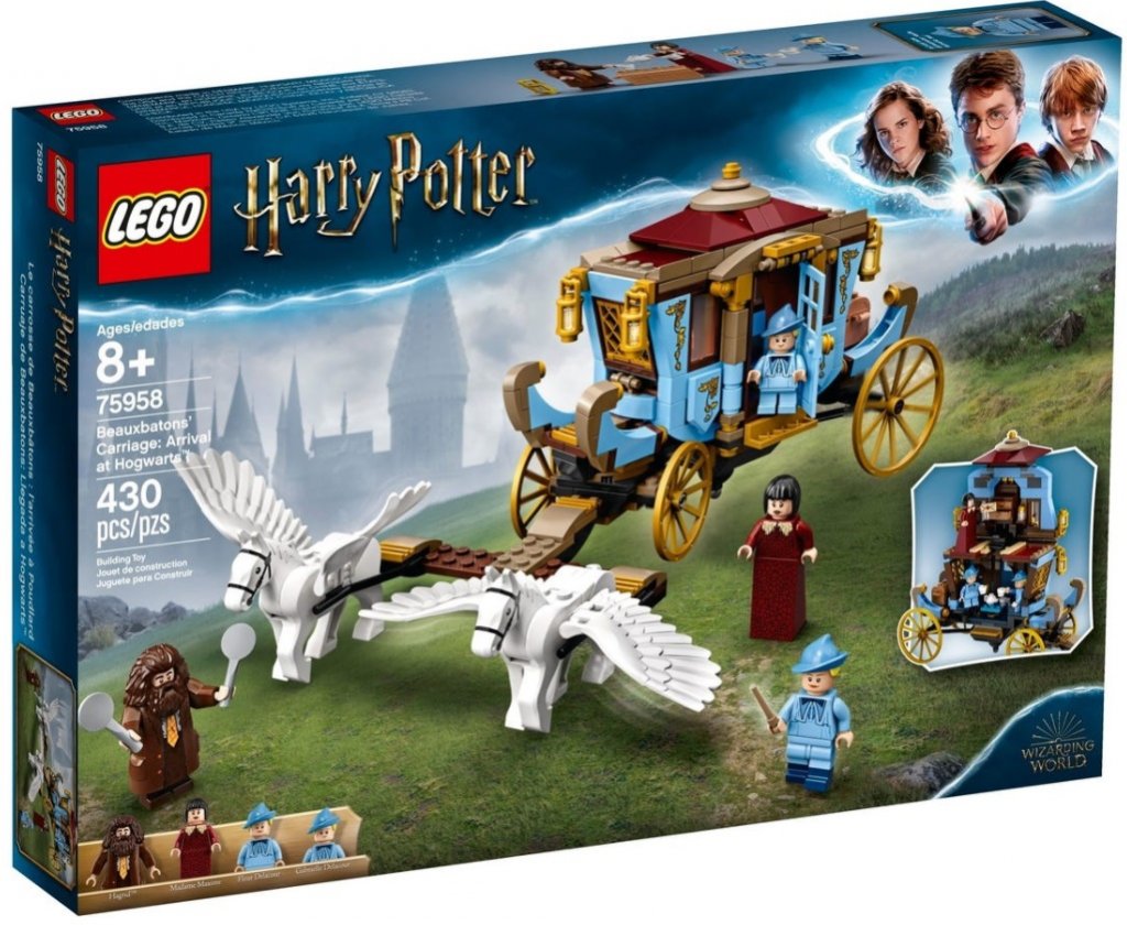 Lego Harry Potter Kutsche von Beauxbatons Ankunft